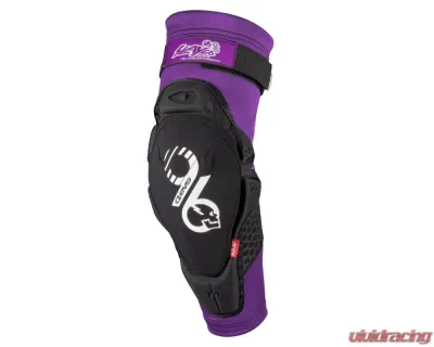 EVS Black/Purple SLAYCO96 Knee Guard - Youth - SLAY96K-Y