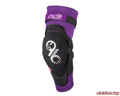 EVS Black/Purple SLAYCO96 Knee Guard - Youth - SLAY96K-Y