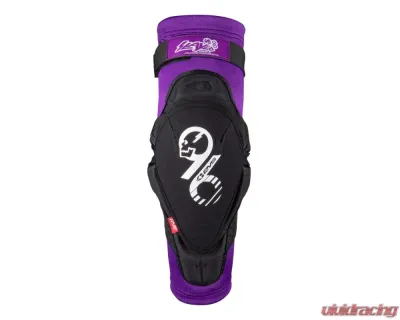 EVS Black/Purple SLAYCO96 Knee Guard - Youth - SLAY96K-Y