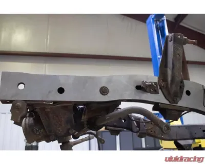 Rust Buster Raw .125" Steels Front Frame Stiffeners Pair Jeep CJ5 | CJ7 1976-1986 - RB1005