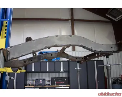 Rust Buster Raw .125" Steels Rear Frame Stiffeners Pair Jeep CJ5 | CJ7 1976-1986 - RB1006
