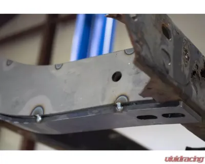 Rust Buster Raw .125" Steels Rear Frame Stiffeners Pair Jeep CJ5 | CJ7 1976-1986 - RB1006