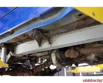 Rust Buster Center Frame at Skid Plate Mount Left Side Jeep Wrangler TJ 1997-2002 - RB3060L