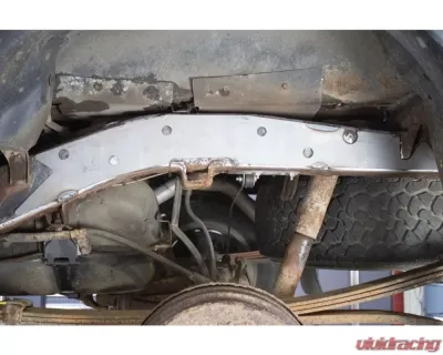 Rust Buster Raw .125" Rear Frame Stiffeners Pair Steels Toyota Tacoma 1995-2004 - RB7100