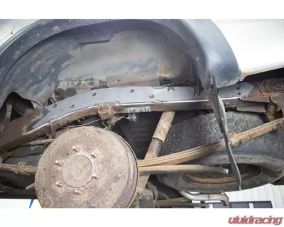 Rust Buster Raw .125" Rear Frame Stiffeners Pair Steels Toyota Tacoma 1995-2004 - RB7100