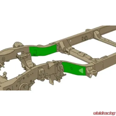 Rust Buster Front Frame Repair Kit Driver Side Chevrolet | GMC | Cadillac 1999-2006 - RB7312L