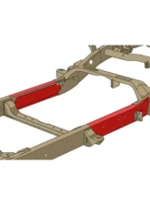 Rust Buster Center Rear Frame Repair Kit Driver Side Chevrolet Silverado | GMC Sierra 1999-2006                                     - RB7314L - Image 5