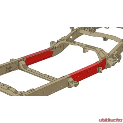 Rust Buster Center Rear Frame Repair Kit Driver Side Chevrolet Silverado | GMC Sierra 1999-2006 - RB7314L