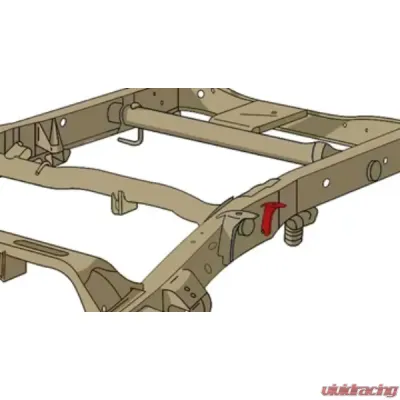 Rust Buster Center Bed Mount Chevrolet Silverado 1500 | GMC Sierra 1999-2006 - RB7317