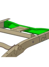 Rust Buster Frame Repair Rear Frame Crossmember  Frameworks                                     - RB7331 - Image 14