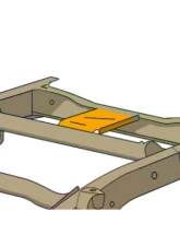 Rust Buster Frame Repair Spare Tire Plate  FrameworksChevrolet Silverado 1500|GMC Sierra 2007-2013                                     - RB7342 - Image 12