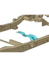 Rust Buster Front Fuel Tank Support Bracket Chevrolet | GMC | Cadillac 2000-2014                                     - RB7411 - Image 5