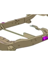 Rust Buster Center Body Frame Mount Chevrolet | GMC | Cadillac 2000-2014                                     - RB7418 - Image 4