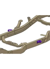 Rust Buster Center Cab Mount Chevrolet S10 | GMC Sonoma 1994-2004                                     - RB7607 - Image 6