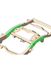 Rust Buster Over-the-Axle Frame Repair Kit  Driver Side Toyota 4Runner | Toyota FJ Cruiser 2003-2014                                     - RB8420L - Image 7