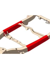 Rust Buster Center Frame Repair Kit Driver Side Toyota 4Runner 2003-2009                                     - RB8422L - Image 7