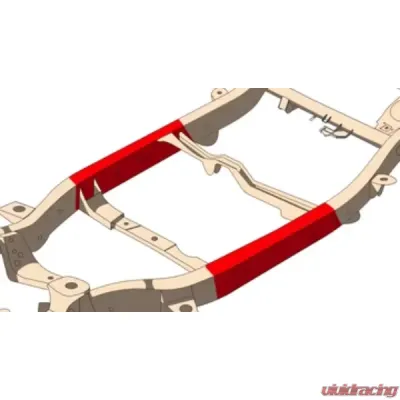 Rust Buster Center Frame Repair Kit Passenger Side Toyota 4Runner 2003-2009 - RB8422R