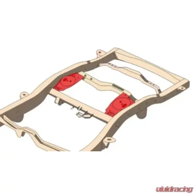 Rust Buster Rear Upper Coil Spring Bucket Driver Side Toyota 4Runner | Toyota FJ Cruiser 2003-2014 - RB8426L