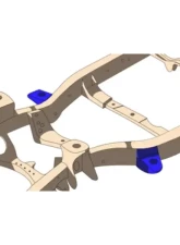 Rust Buster Front Body Frame Mount Driver Side Toyota 4Runner | Toyota FJ Cruiser 2003-2014                                     - RB8429L - Image 6