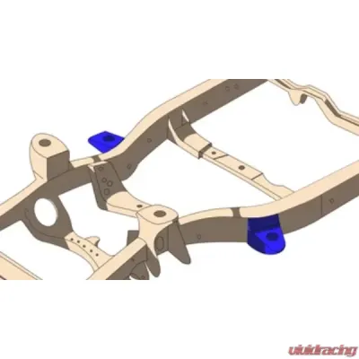 Rust Buster Front Body Frame Mount Driver Side Toyota 4Runner | Toyota FJ Cruiser 2003-2014 - RB8429L