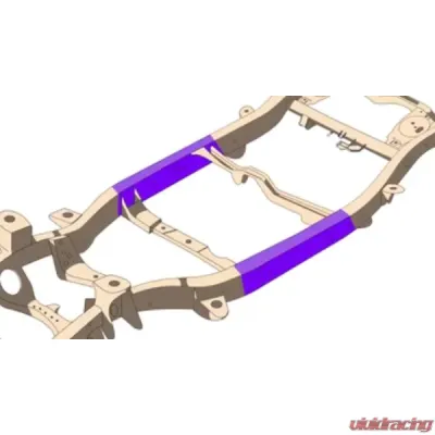 Rust Buster Center Frame Repair Kit Passenger Side Toyota FJ Cruiser 2007-2014 - RB8433R