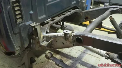 Rust Buster Rear Mid Frame Repair Kit - Driver Side (Left) Chevrolet Silverado | GMC Sierra 1500 Extended Cab 2007-2013 - RB7336L