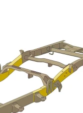 Rust Buster Rear Mid Frame Repair Kit - Driver Side (Left) Chevrolet Silverado | GMC Sierra 1500 Extended Cab 2007-2013                                     - RB7336L - Image 4