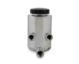 Holley Universal Power Steering Remote Reservoir - Polished Aluminum