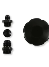 Holley Universal Power Steering Remote Reservoir - Polished Aluminum                                     - 198-211 - Image 3