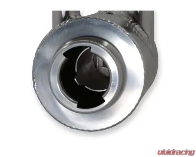 Holley Universal Power Steering Remote Reservoir - Polished Aluminum - 198-211