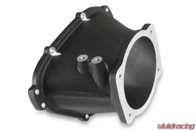 Holley EFI Throttle Body Adapter LS3 Lo-Ram 105mm Front Feed Black Finish - 300-676BK