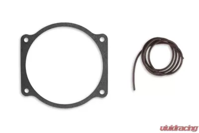 Holley EFI Throttle Body Adapter LS3 Lo-Ram 105mm Front Feed Black Finish - 300-676BK