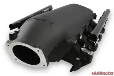 Holley EFI LS3 Lo-Ram Manifold Kit Single Injector Top Feed Black Finish - 300-679BK