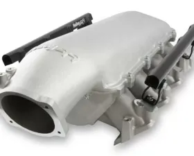 Holley EFI LS3 Lo-Ram Manifold Kit Single Injector Top Feed Satin Finish