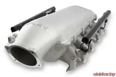 Holley EFI LS3 Lo-Ram Manifold Kit Single Injector Top Feed Satin Finish - 300-679