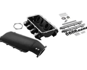 Holley EFI LS3 Lo-Ram Manifold Kit Dual Injector Top Feed Black Finish