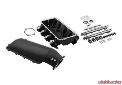 Holley EFI LS3 Lo-Ram Manifold Kit Dual Injector Top Feed Black Finish - 300-683BK