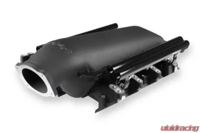 Holley EFI LS3 Lo-Ram Manifold Kit Dual Injector Top Feed Black Finish - 300-683BK