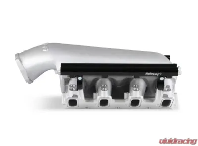 Holley EFI LS3 Lo-Ram Manifold Kit Dual Injector Top Feed Satin Finish - 300-683