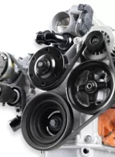 Holley Mid-Mount Complete Accessory System Gen III Hemi Engine - VVT Natural Cast Finish                                     - 20-291 - Image 17