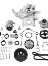 Holley Mid-Mount Complete Accessory System Gen III Hemi Engine - VVT Natural Cast Finish                                     - 20-291 - Image 20