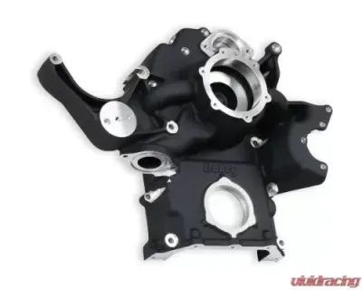 Holley Mid-Mount Complete Accessory System Gen III Hemi Engine - VVT Black Cast Finish - 20-291BK