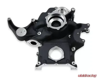Holley Mid-Mount Complete Accessory System Gen III Hemi Engine - VVT Black Cast Finish - 20-291BK