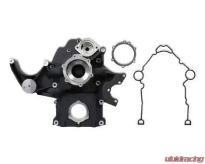 Holley Mid-Mount Complete Accessory System Gen III Hemi Engine - VVT Black Cast Finish - 20-291BK