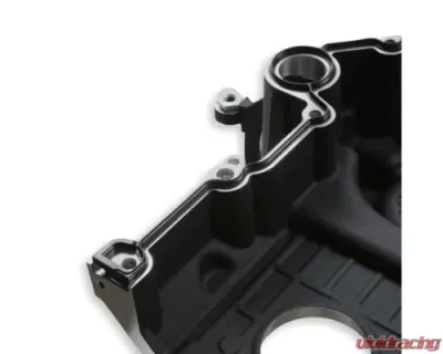 Holley Mid-Mount Complete Accessory System Gen III Hemi Engine - VVT Black Cast Finish - 20-291BK