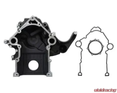 Holley Mid-Mount Complete Accessory System Gen III Hemi Engine - VVT Black Cast Finish - 20-291BK