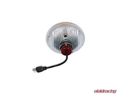 Retrobright LED Sealed 5.75In Round Yellow - LFRB105