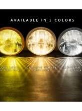 Retrobright LED Sealed 5.75In Round Yellow                                     - LFRB105 - Image 4