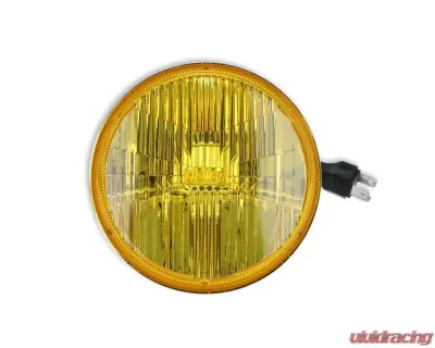 Retrobright LED Sealed 5.75In Round Yellow - LFRB105