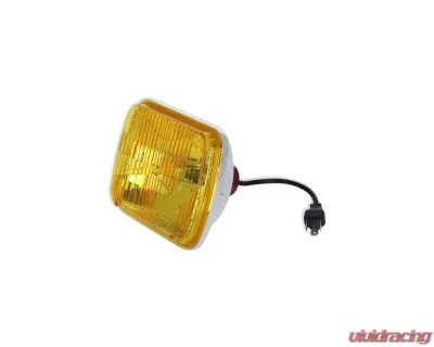 Retrobright LED Sealed 5X7 Rectangle Yellow - LFRB110